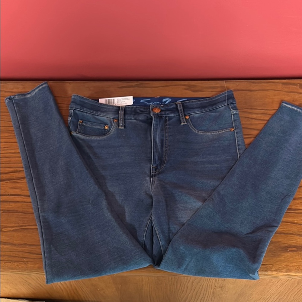 Seven 7 Brooks knit denim legging. Size 10.
